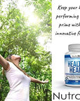 NutraPro Healthy Heart - Heart Health Supplements. Artery Cleanse & Protect. Supports Healthy Cholesterol and Triglyceride. GMP Certified
