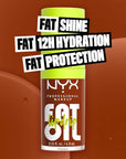 NYX PROFESSIONAL MAKEUP Fat Oil Lip Drip, Moisturizing Lip Oil Gloss, Vegan Tinted Formula, Up to 12 HR Hydration - Scrollin' (Deep Caramel)