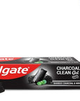 Colgate Charcoal Clean Black Gel Toothpaste, Deep Clean Tooth Paste with Bamboo Charcoal & Wintergreen Mint for Plaque Removal, 120 g (Pack of 1) Multicolour