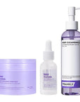 FRANKLY Pore Perfecting Set : Closer Serum, Toner Pads & Cleansing Oil | Deep Cleansing, Hydration, Pore Refining | For Sensitive, Oily & Acne-Prone Skin | Vegan & Fragrance-Free| Korean Skincare set