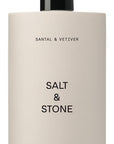 Salt & Stone Body Lotion for Women & Men| Scented Daily Body Lotion | Hydrates, Nourishes & Softens Skin | Restores Dry Skin | Fast-Absorbing | Cruelty-Free & Vegan (450 ml) (Santal & Vetiver)