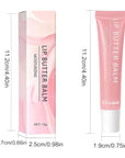 Summer Hydrating Lip Butter Balms Lip Gloss,Natural Vegan Lip Balm Tinted for Instant Moisture,Shine,Hydration Sheer-Tinted,Soothes & Softens Dry Lips,Bálsamo labial hidratante 05#Cream (0.5 FlOz)