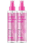 b.tan Clear Face Tan Mist Bundle | Gimme The Glow Down - Facial Tanner Spray, Gradual Bronzing Sunless Tanning Water, Infused with Rosewater, No Fake Tan Smell, 6.7 Fl Oz, Pack of 2