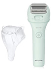 Panasonic Electric Razor for Women, Cordless 3-Blade Shaver with Pop-Up Trimmer, Wet Dry Operation - ES-AWL6AG (Mint)
