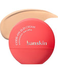 Hanskin Code on Double D Cream Foundation, Full Coverage Korean Liquid Skin Tint Foundation, Semi-Matte Finish, Lightweight Pore-Perfecting Base, 1.18 Fl Oz (23N NATURAL BEIGE)
