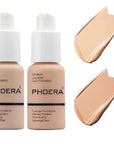 2 Pack PHOERA Foundation 102# Nude and 103#