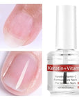 Keratin + Vitamins C Nail & Cuticle Oil, Keratin Protein Nail Moisturizes And Strengthening Care, Impove Cracked Nails & Rigid Cuticles, Deep Moisture For Nails And Cuticles For Nail Growth