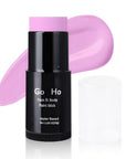 Go Ho Light Pink Face Body Paint Stick,Water Based Washable Face Paint Stick,Non-toxic Full-coverage Cream Light Pink Body Paint for Adults Children Halloween Cosplay SFX Makeup