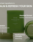 Abib Heartleaf Spot Pad Calming Touch 80pads 5.07 fl.oz. | Korean Acne Soothing Toner Pads for Face, Cleansing, Disposable, Exfoliant, Skin Care