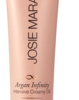 Josie Maran Intensive Creamy Oil - Multi-Tasking Skin Moisturizer & Everything Balm for Dry Lips, Elbows & Full Body Care - Powered by Argan Oil (2.2 Fl Oz)