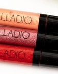 Palladio Lip Gloss, Non-Sticky Lip Gloss, Contains Vitamin E and Aloe, Offers Intense Color and Moisturization, Minimizes Lip Wrinkles, Softens Lips with Beautiful Shiny Finish, Sheer Bronze