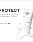 Yon-Ka Vital Defense Day Cream (15ml) Daily Facial Moisturizer and Hydrating Anti-Pollution Creme, Dermatologist Tested Professional Skincare, Paraben-Free