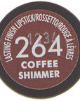 Rimmel Lasting Finish Lipstick, Coffee Shimmer 0.14 Ounce (Pack of 3)