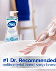 Dial Antibacterial Foaming Hand Soap, Fragrance Free, 7.5 fl oz (Pack of 6)