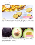 Avocado Lip Balm Vitamin E Conditioning