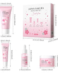 Skin Care Set JAPAN SAKURA Beauty Cleaning
