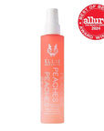 Ellis Brooklyn PEACHES Hair And Body Fragrance Mist - Fruity Floral Perfume Mist For Women with Sweet Peach, Rosebud, & Sandalwood, Vegan Perfume Made In The USA, 100ml 3.38 Fl Oz