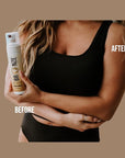 Caramel Cream Tanning Mousse | Easy Application & Instant Gratification | Dries Immediately Without Leaving You Sticky | Non-Scented, Streak Free