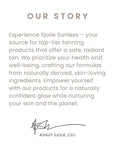 SJOLIE Spray Tan Solution - No. 6 - Light Hydrating Tanning Solution | Sunless Tanner for an All Natural, Sun-Kissed Glow (8oz)