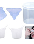 Soft silicone reusable eye wash
