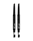 NYX PROFESSIONAL MAKEUP Fill & Fluff Eyebrow Pomade Pencil - Espresso (Pack Of 2)