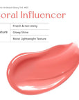 Peripera Ink Mood Glowy Tint | Lip-Plumping, Naturally Moisturizing, Lightweight, Glow-Boosting, Long-Lasting, Comfortable, Non-Sticky, No White Film (02 CORAL INFLUENCER)