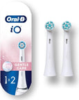 Oral-B iO Series Gentle Care Electric Toothbrush Replacement Brush Heads for an Oral-B Electric Toothbrush, 2 count, White