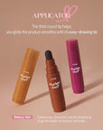 ETUDE Dear Darling Marker Tint #10 Sweet Cinnamon | Hydrating & Long Lasting Lip Stain | High Pigmented Lip Maker with Easy Drawing Tip | Korean Daily Lip Tint, Korean Makeup, Kbeauty