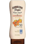 Hawaiian Tropic Sheer Touch Lotion SPF 50 Sunscreen-8 oz