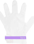 Toi:L Extra Silky Hand Mask 5 Pairs, Korean Moisturizing Gloves for Dry Hands with White Truffle, Green Caviar & Peptides, Repairing and Softening Hand Care Treatment for Aging, Cracked, and Dry Skin