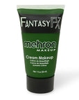 Mehron Makeup Fantasy FX Cream Makeup | Water Based | Halloween | Green Face Paint & Body Paint For Adults 1 fl oz (30ml) (GREEN)