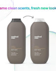 Method Men Body Wash, Cedar + Cypress, Paraben and Phthalate Free, 18 fl oz (Pack of 1)