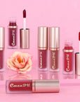 evpct 6Pcs Maroon Red Silky Velvet Matte Liquid Lipstick Lip Gloss Set for Women Long Lasting 24 Hours Color Stay Lipstick labiales matte larga duracion mate 24 horas originales 10#