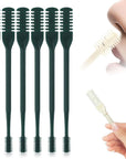 2025 New 2 in 1 Nasal Hair Cutter, Double Sided Nose Hair Knife Nostril Hair Remover Tool, Manual 360° Rotating Nose Hair Trimmer, Mini Noses Hair Remover Tool for Women and Men (Dark Green, 6 Pcs)