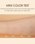 AKARY Freckle Pen Professional Lifelike Face Concealer Point Natural coffee)