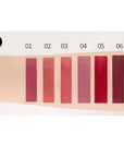 R.Y.M 6 Pcs Red Matte Liquid Stick Set, Natural, Moisturizing, Plumper Lip Gloss Set, Long Lasting for lip color, with beautiful finish(A, 0.54 Ounce (Pack of 6))