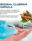 Clubman Lustray Blue Spice After Shave Lotion – Refreshing & Cooling Aftershave for Men, Soothing Barber Formula, 1 Gallon, 3.8L