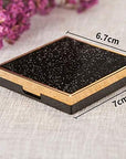 5 Girds Empty Palette Box Eyeshadow Powder Blush Use Makeup