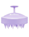 HEETA Shampoo Scalp Brush Massager Hair Growth, Scalp Scrubber with Soft Silicone Bristles for Dandruff Removal, Hair Brush Exfoliator, Light Purple