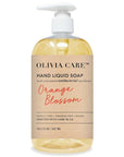 Olivia Care Antibacterial Hand Soap - Infused with Sage & Tea Tree Oil & Orange Blossom Fragrance, Cleansing, Germ-Fighting, Moisturizing Hand Wash for Kitchen & Bathroom - 18.5 fl oz