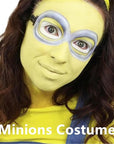 Go Ho Lemon Face Paint Stick - Water Based Washable Pastel Yellow Body Paint for Halloween Cosplay SFX Makeup