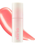 Chewy Lip Glaze, High Shine Lip Gloss, Korean Beauty (GZ02 Fig Fuzz, 3.5 grams)