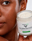 Beef Tallow Balm for Face, Skin & Body - 4 Fl oz Moisturizing Balm with Organic Jojoba Oil, Beeswax, Non-Nano Zinc Oxide & Vanilla - 100% Grass Fed Beef Tallow
