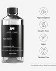 My Way 500mL Essential Oil Scent - Luxury Hotel Inspired Aromatherapy Scent Diffuser Oil - Lush Sandalwood, Warm Virginia Cedar, & Beautiful Iris - Inspired by One Hotel Miami Beach
