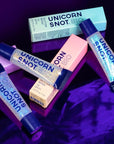 UNICORN SNOT Lip Gloss, Long-Lasting Sparkly Lip Shine, Vegan & Cruelty Free, Non-Sticky Formula, Lip Gloss for Festivals and Rave Makeup, Clear (Cosmos)