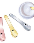 Sibba Facial Massage Spatula Sticks Mini Skincare Tiny Spoons Face Eye Cream Lotion Makeup Applicator Tools Brush Set Skin Care Beauty Cosmetic Tool (3 PCS Multi-colored)