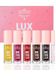 Lip Oil Pack- 6 Colors Lip Glow Oil Set Tinted Plumping Lip Oil Hydrating Transparent Lip Oil, Moisturizing Lip Gloss oil for Girl Lip Care Makeup