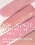 Non-Section Glowy Tint – 115 BARE RAW – Glass Lasting Transparent & Flexible Lip Makeup - Moisturizing Lip Stain for Glossy Finish – Buildable Lipstick for Fuller Looking Lip, 0.18 fl.oz.