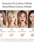 MOONSHOT KOREA Matte Fit Cushion Foundation Full Coverage Face,