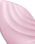 GESKE SmartAppGuided™ Sonic Facial Brush 5 in 1 | Vibrating Electric Facial Cleansing Brush | Soft Silicone Brush | Professional Facial Cleanser | Skin Cleanser & Exfoliator | Face Massager